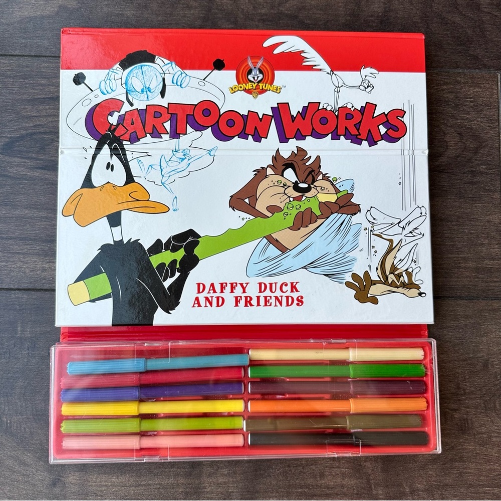 Vintage Cartoon Works: Learn to Draw Looney Tunes - Unused - Markers DONT Work